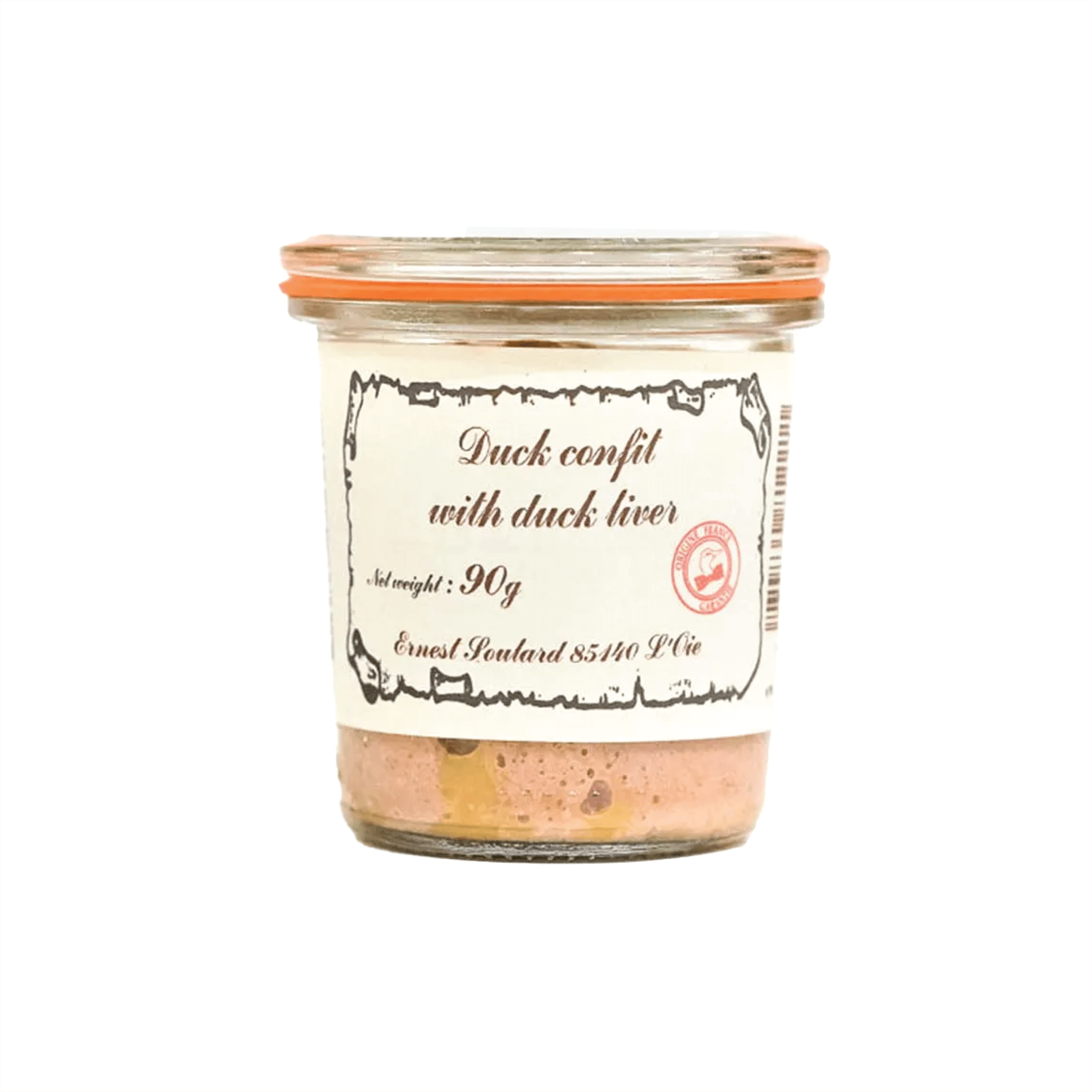 Duck Confit with Duck Liver