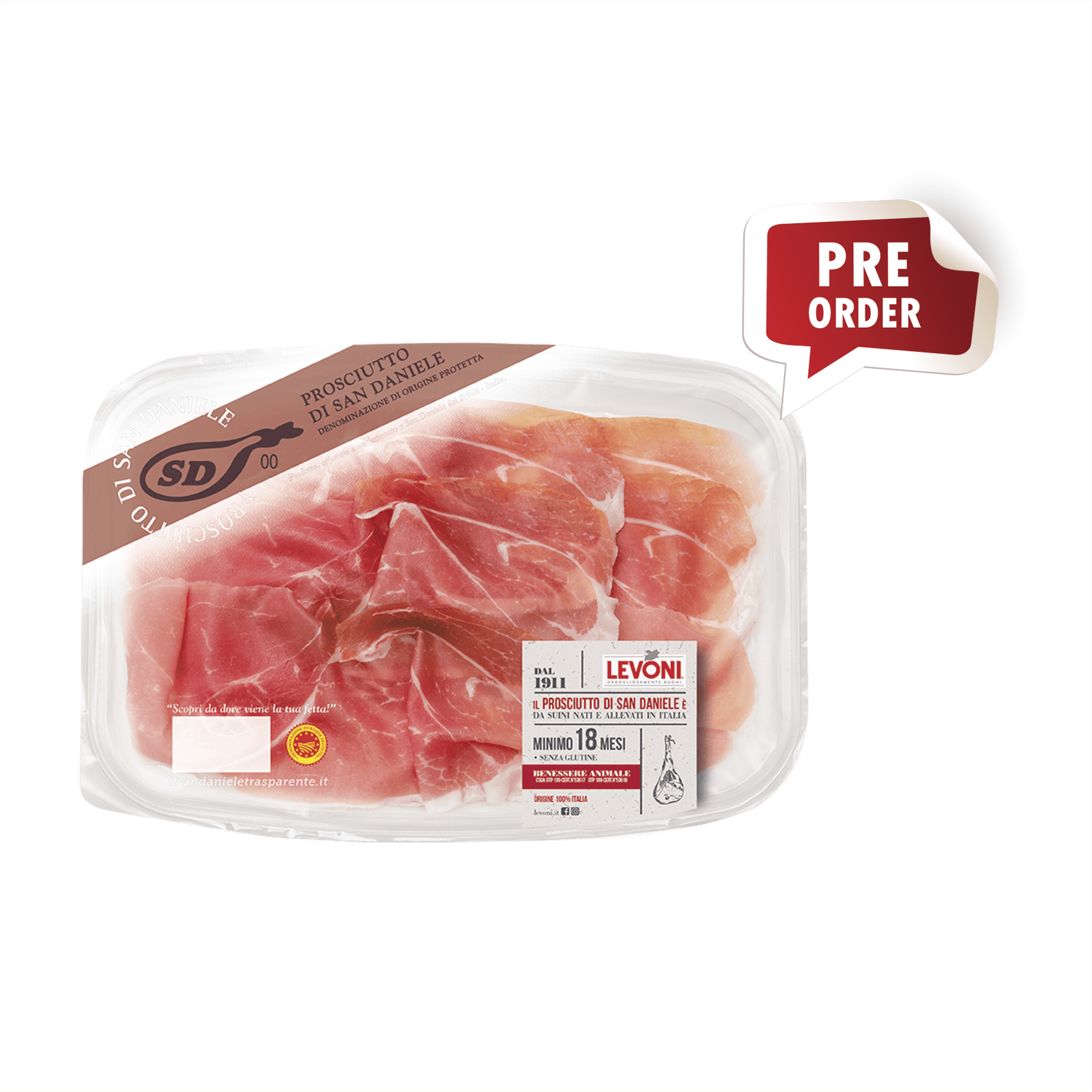 Prosciutto San Danielle 18m