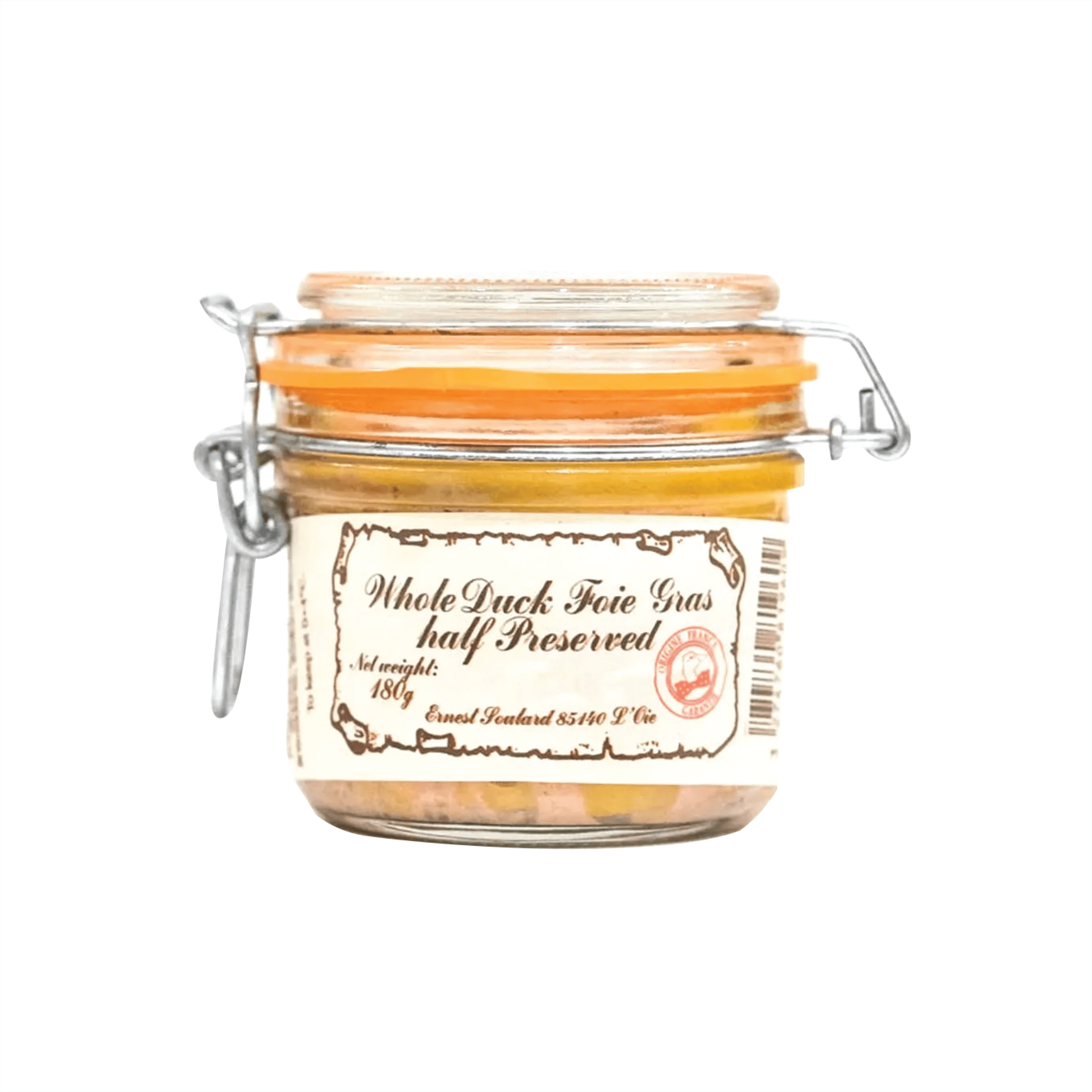 Whole Duck Foie Gras Preserved 180g