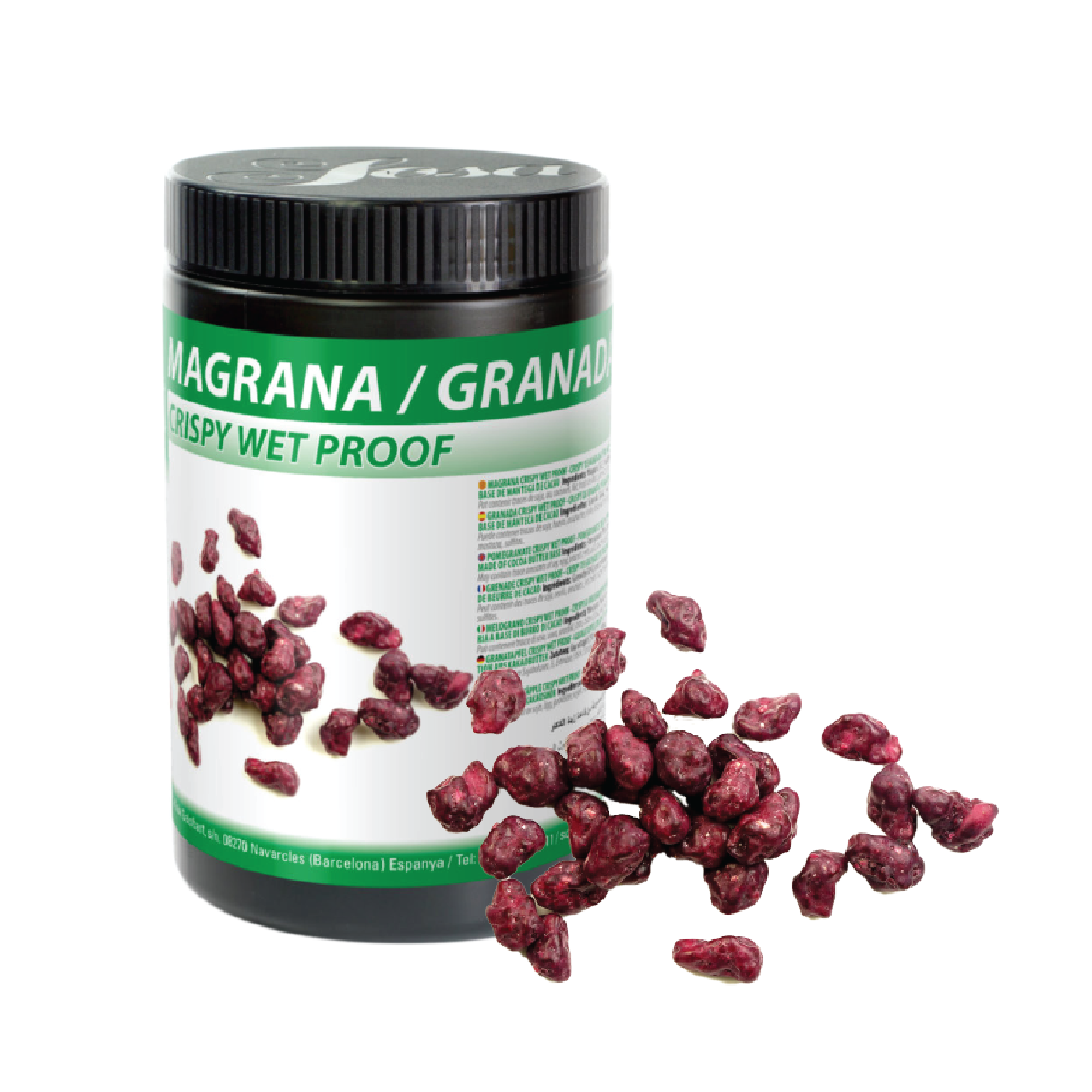 Pomegranate Crispy Wet Proof